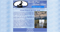 Desktop Screenshot of northpiervillas.com